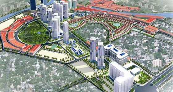 Phối cảnh khu đô thị Thịnh Liệt, Hoàng Mai